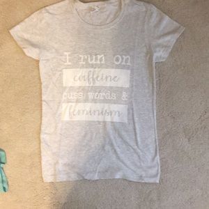 NWOT Feminism Graphic Tee Small